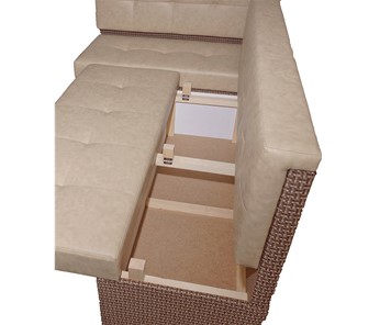 Кухонный угловой диван Нео КМ3 с механизмом 2000х1460 в Вологде - предосмотр 8