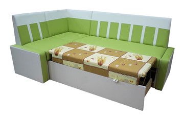 Угловой кухонный диван Квадро 2 со спальным местом в Вологде - предосмотр 2