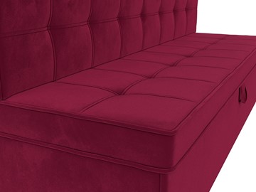 Кухонный диван Техас, Бордовый (микровельвет) в Вологде - предосмотр 5