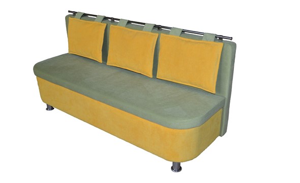 Кухонный диван Трапеза прямой 160х55х75 в Вологде - изображение