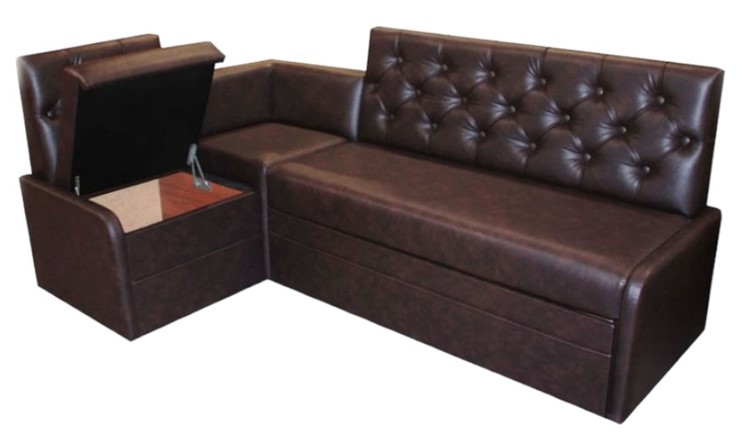 Кухонный угловой диван Квадро 7 со спальным местом в Вологде - изображение 3