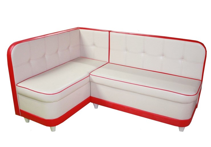 Кухонный угловой диван Модерн 4 с коробом в Вологде - изображение 1