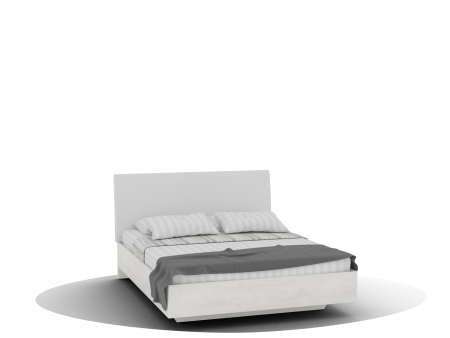 Спальная кровать Alpina, Alp-Кр-01.1(1400), сосна Санторини в Вологде - изображение