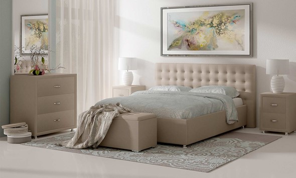 Односпальная кровать Siena 90х200 с основанием в Вологде - изображение