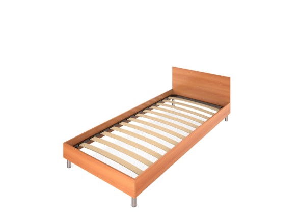 Спальная кровать Аспект-Аспирант АС-51, Миланский орех в Вологде - изображение