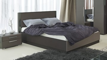 Кровать с механизмом Наоми 1600, цвет Фон серый, Джут СМ-208.01.02 в Вологде