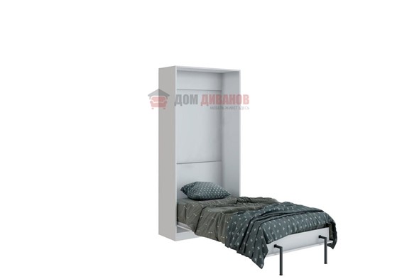 Кровать-шкаф Велена 1, 800х2000, цвет белый в Вологде - изображение