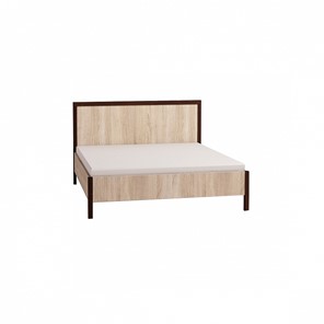 Двуспальная кровать Bauhaus 2 + 2.1 Основание с гибкими ламелями 1600, Дерево, Дуб Сонома в Вологде - предосмотр