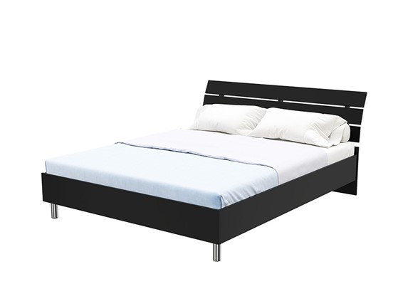 Кровать 2-спальная Rest 1, 160х200, черный в Вологде - изображение