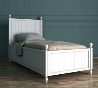Спальная кровать Palermo, (PL1009), белый в Вологде - предосмотр