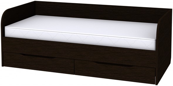 Кровать-софа КС09 с основанием, цвет Венге в Вологде - изображение