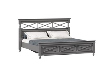 Кровать 1800 Амели с кроватным основанием (Оникс Серый) ЛД 642.820 в Вологде - предосмотр