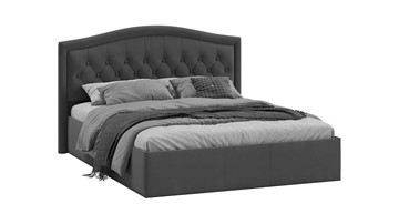 Кровать спальная Адель тип 1 (Велюр Графит) в Вологде - предосмотр