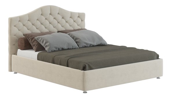 Кровать 2-спальная Алина 160х200 мягкая, с основанием в Вологде - изображение