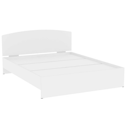 Двуспальная кровать Алиса L32, Белый в Вологде - изображение