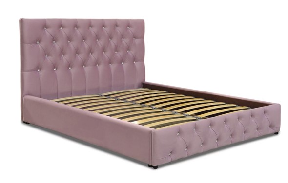 Двуспальная кровать Амалия Люкс 180х200 с ортопедическим основанием в Вологде - изображение