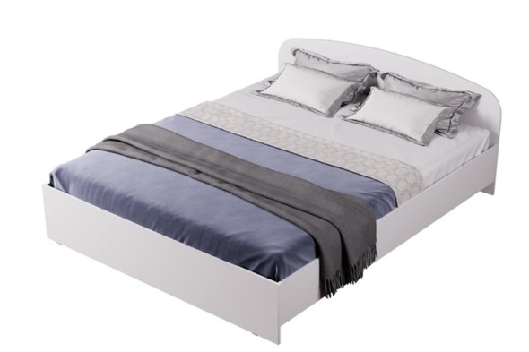 Кровать 2-х спальная Б 1600, Белый в Вологде - изображение