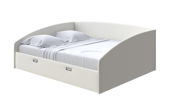 Кровать Bono 160х200, Искусственная шерсть (Лама Лён) в Вологде - изображение