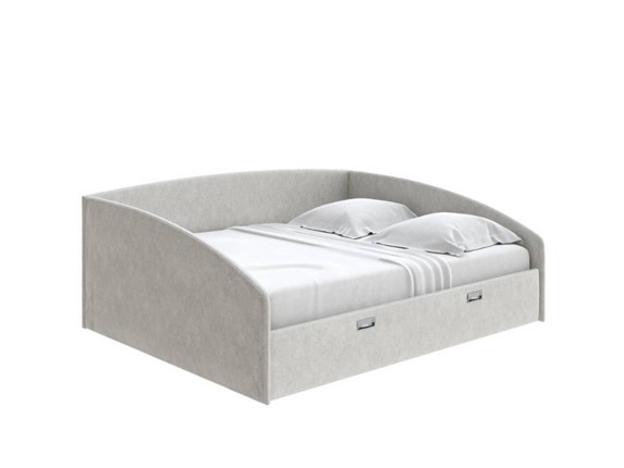 Кровать в спальню Bono 160х200, Рогожка (Levis 12 Лён) в Вологде - изображение