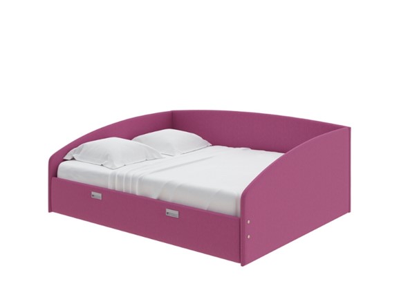 Кровать 2-спальная Bono 160х200, Рогожка (Savana Berry) в Вологде - изображение