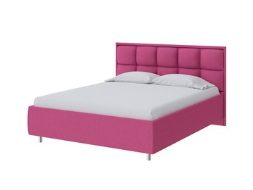 Двуспальная кровать Chessy 160х200, Рогожка (Savana Berry (фиолетовый)) в Вологде - предосмотр