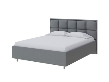 Кровать спальная Chessy 180х200, Рогожка (Savana Grey (серый)) в Вологде