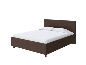 Спальная кровать Como (Veda) 3 160х200, Велюр (Лофти Кофейный) в Вологде