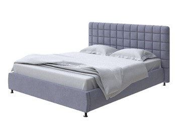 Кровать спальная Corso-3 200x200, Велюр (Casa Благородный серый) в Вологде