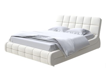 Кровать Corso-6 140x200, Искусственная шерсть (Лама Лён) в Вологде