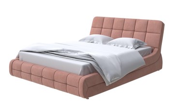 Спальная кровать Corso-6 140x200, Велюр (Ultra Амаретто) в Вологде - предосмотр