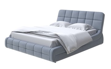 Кровать спальная Corso-6 160х200, Микрофибра (Diva Светло-серый) в Вологде