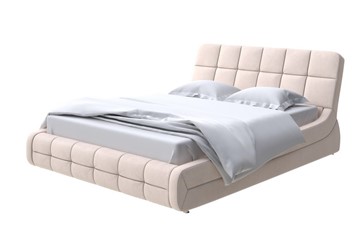 Кровать двуспальная Corso-6 160х200, Велюр (Ultra Суфле) в Вологде