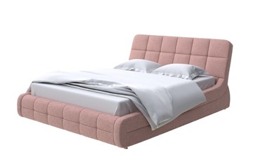 Спальная кровать Corso-6 180х200, Шенилл (Piano 10 Винтажный розовый) в Вологде
