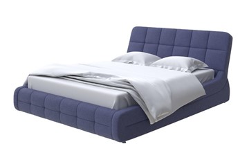 Кровать Corso-6 200х200, Рогожка (Firmino Полуночный синий) в Вологде
