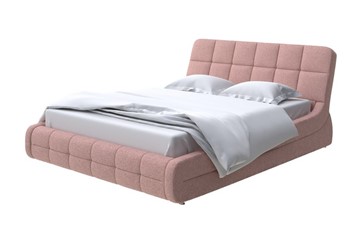 Кровать 2-х спальная Corso-6 200х200, Шенилл (Piano 10 Винтажный розовый) в Вологде