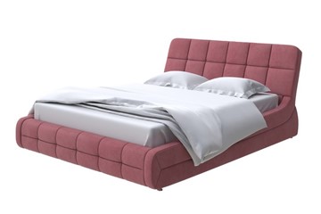 Кровать двуспальная Corso-6 200х200, Велюр (Ultra Багряный) в Вологде