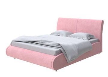 Кровать спальная Corso-8 Lite 180х200, Велюр (Casa Жемчужно-розовый) в Вологде