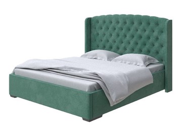 Двуспальная кровать Dario Slim lite 180x200, Велюр (Casa Изумрудный) в Вологде