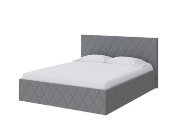 Спальная кровать Fresco 140х200, Рогожка (Savana Grey (серый)) в Вологде