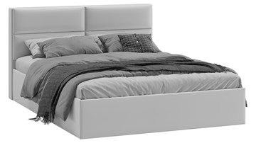 Кровать 2-х спальная Глосс Тип 1 (Велюр Confetti Silver) в Вологде