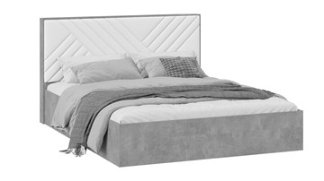Кровать Хилтон Тип 1 (Ателье светлый/Белый) в Вологде