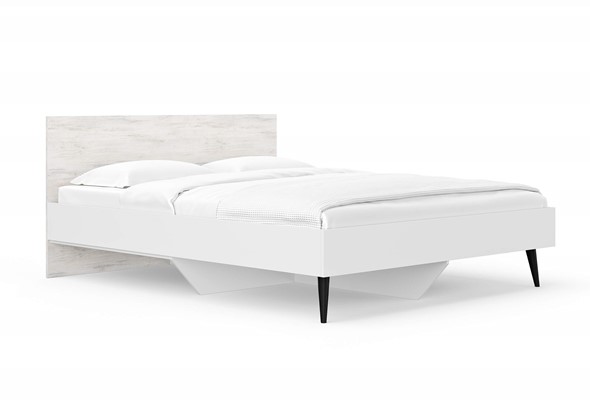 Кровать спальная Ines 160х200, Ясмунд (Белый) в Вологде - изображение