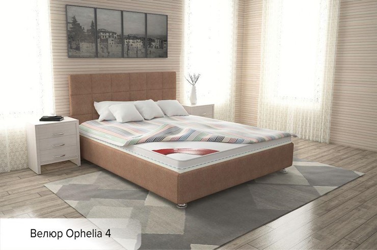 Двуспальная кровать Капри 180х200 (с основанием) в Вологде - изображение 13