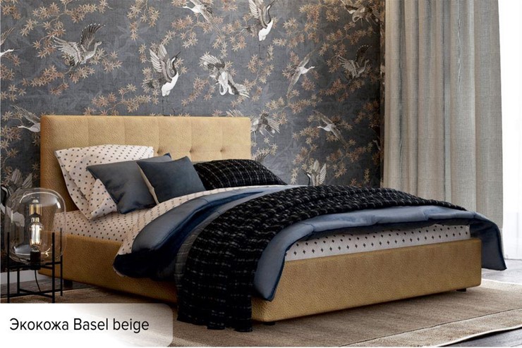 Двуспальная кровать Капри 180х200 (с основанием) в Вологде - изображение 3