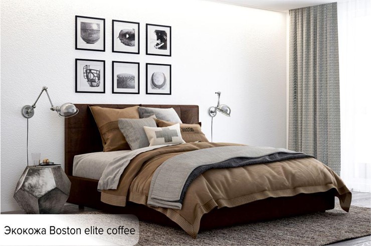 Двуспальная кровать Капри 180х200 (с основанием) в Вологде - изображение 8