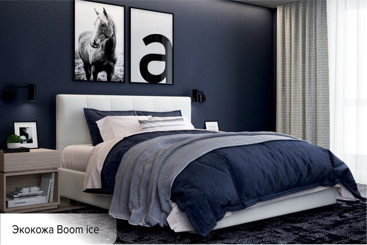 Двуспальная кровать Капри 180х200 (с основанием) в Вологде - изображение 1