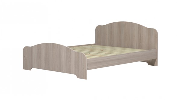 Спальная кровать ЛДСП 1600х200 в Вологде - изображение