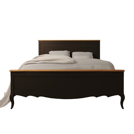 Кровать 2-спальная Leontina (ST9341/16BLK) Черный в Вологде - изображение