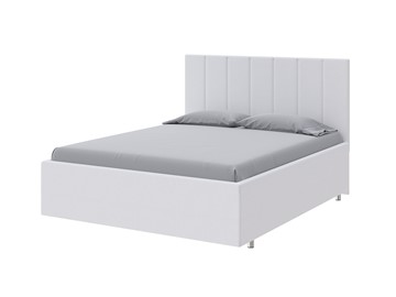 Двуспальная кровать Modern Large 140х200, Экокожа (Белый) в Вологде - предосмотр