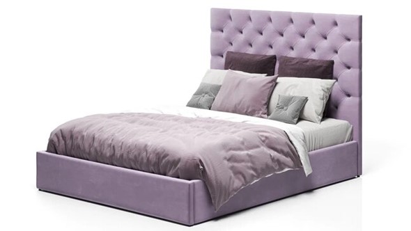 Кровать 2-спальная Наполи 1600 с утяжками в Вологде - изображение